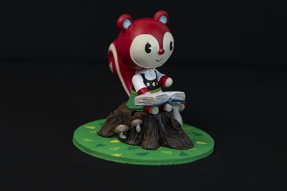Sculpture with a smooth surface (poppy from animal crossing new horizons): harder to achieve for a first sculpting project
